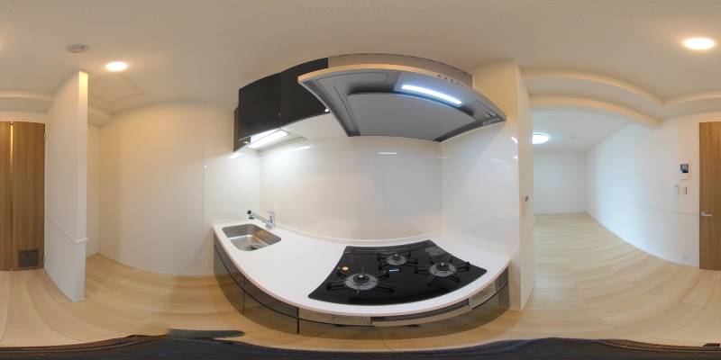 パノラマ画像キッチン