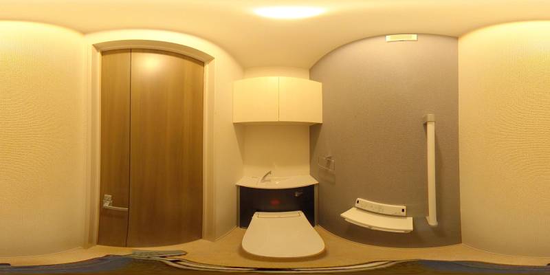 パノラマ画像トイレ