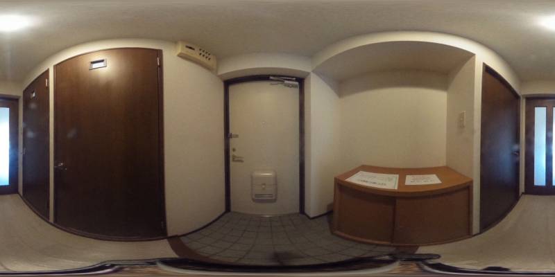 パノラマ画像玄関