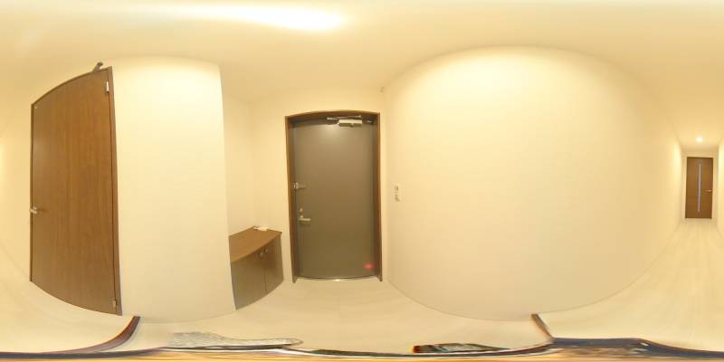 パノラマ画像玄関