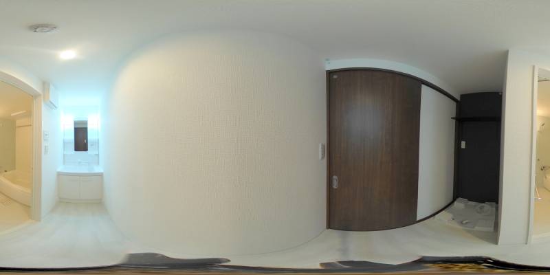 パノラマ画像洗面所