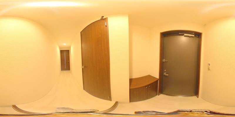 パノラマ画像玄関