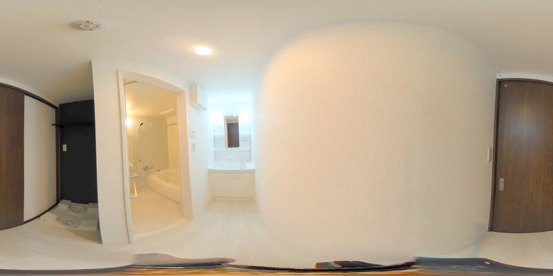 パノラマ画像洗面所