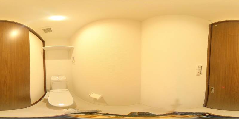 パノラマ画像トイレ