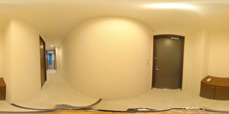 パノラマ画像玄関