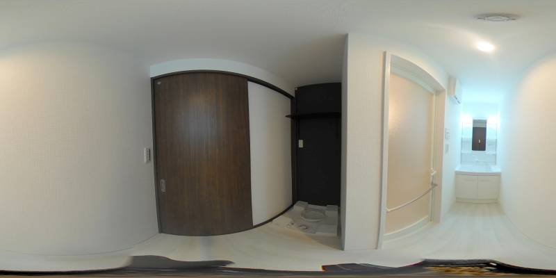 パノラマ画像洗面所