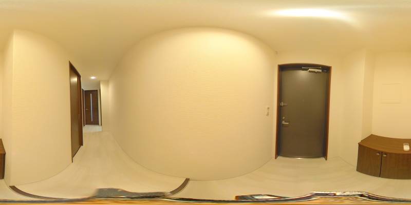 パノラマ画像玄関