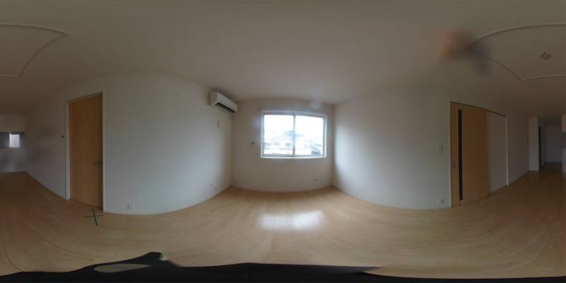 パノラマ画像リビング