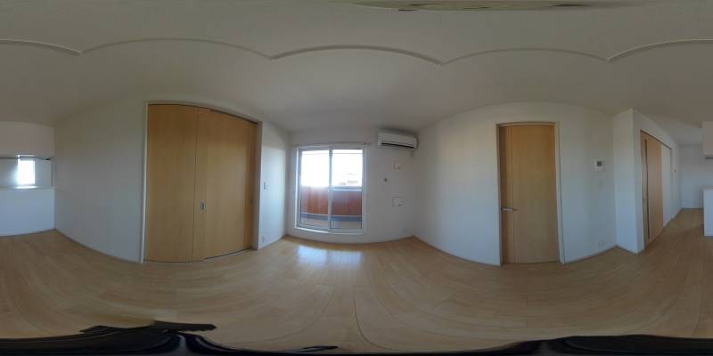 パノラマ画像リビング