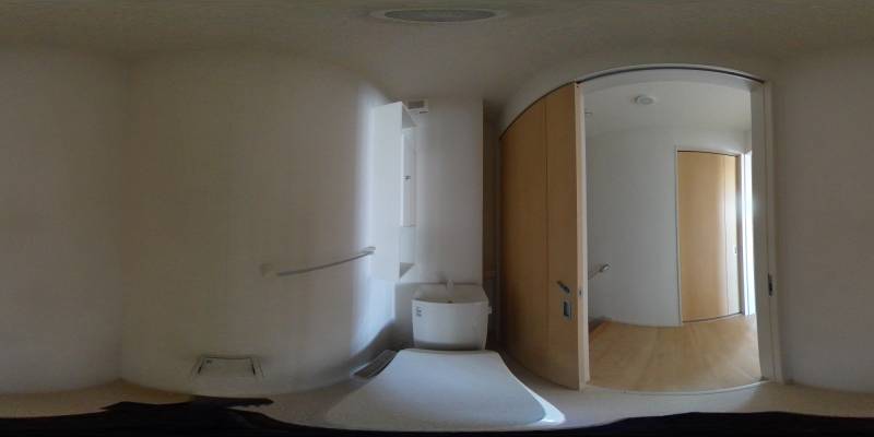 パノラマ画像トイレ