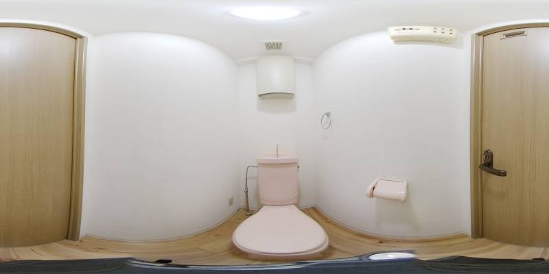 パノラマ画像トイレ