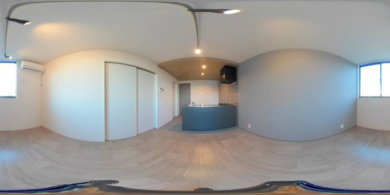 パノラマ画像リビング