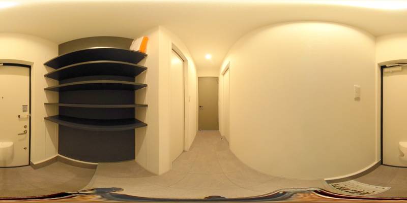 パノラマ画像玄関