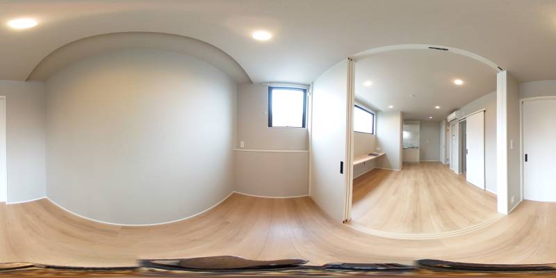 パノラマ画像洋室