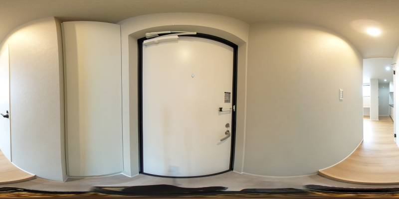 パノラマ画像玄関