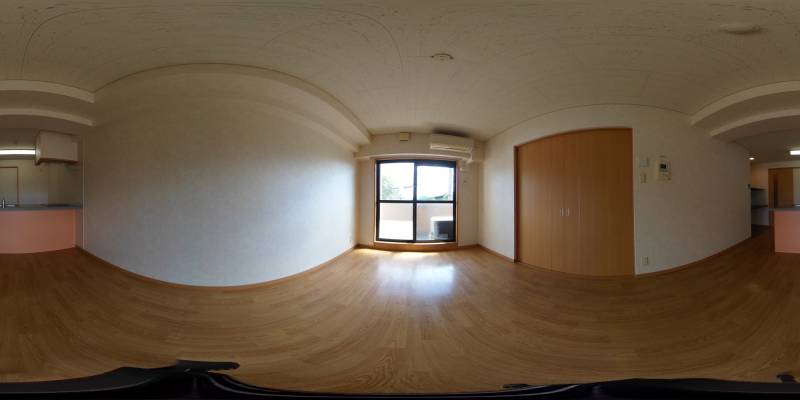 パノラマ画像リビング