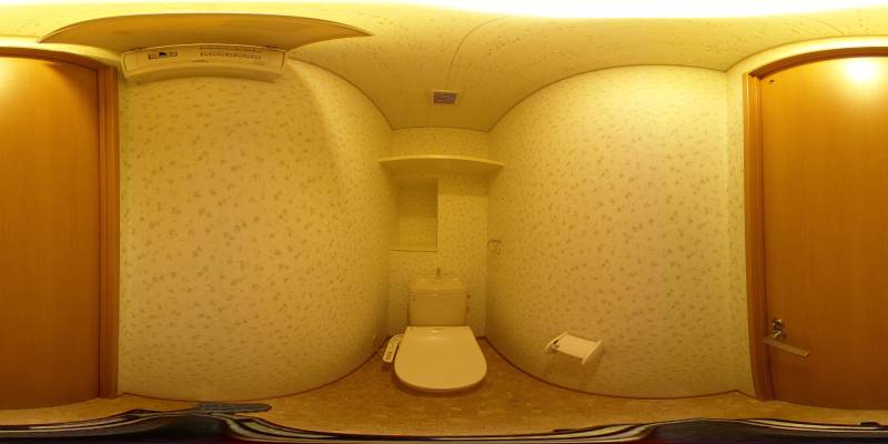 パノラマ画像トイレ
