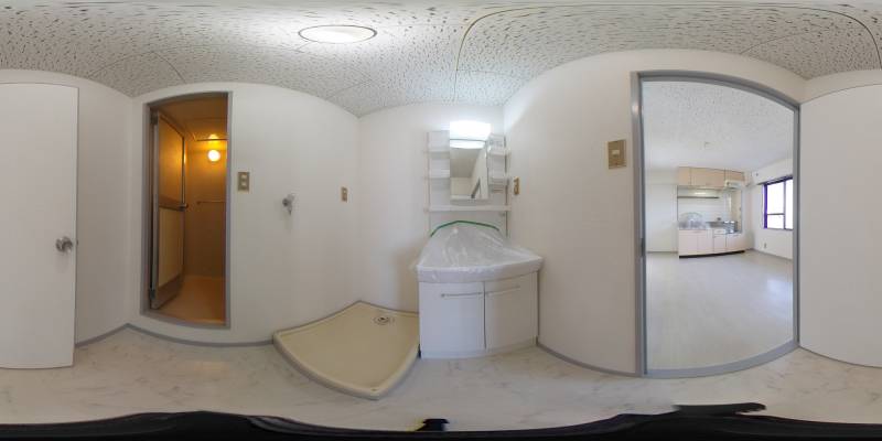 パノラマ画像洗面所