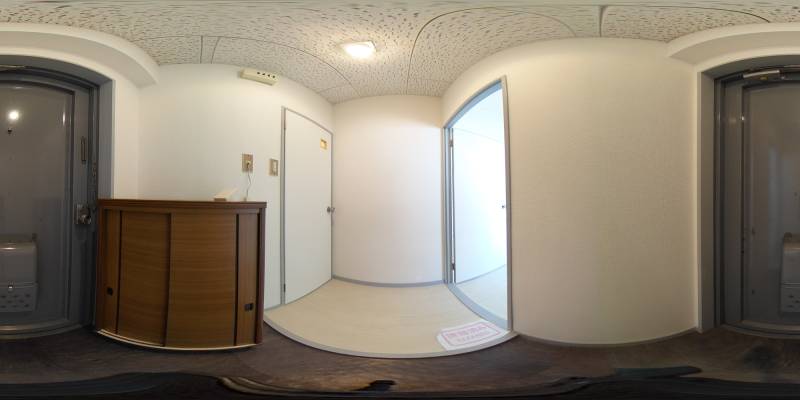 パノラマ画像玄関