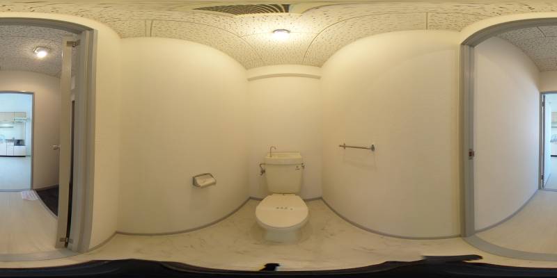 パノラマ画像トイレ