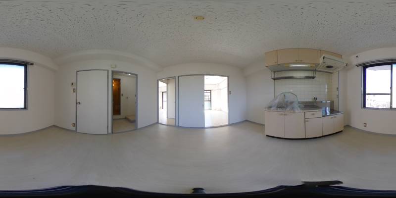 パノラマ画像キッチン