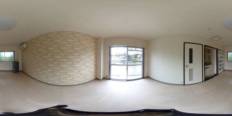 パノラマ画像洋室