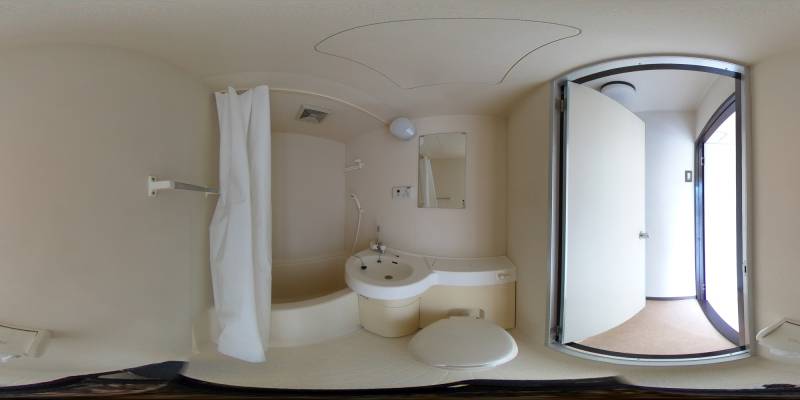 パノラマ画像洗面所