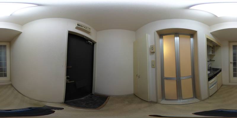 パノラマ画像玄関