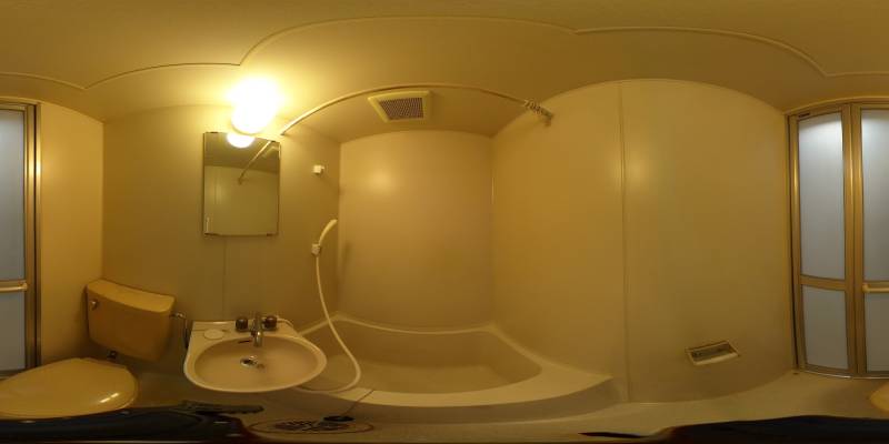 パノラマ画像バスルーム