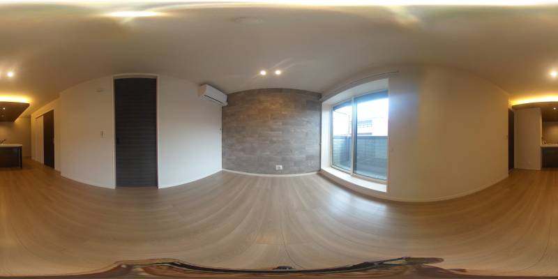 パノラマ画像リビング