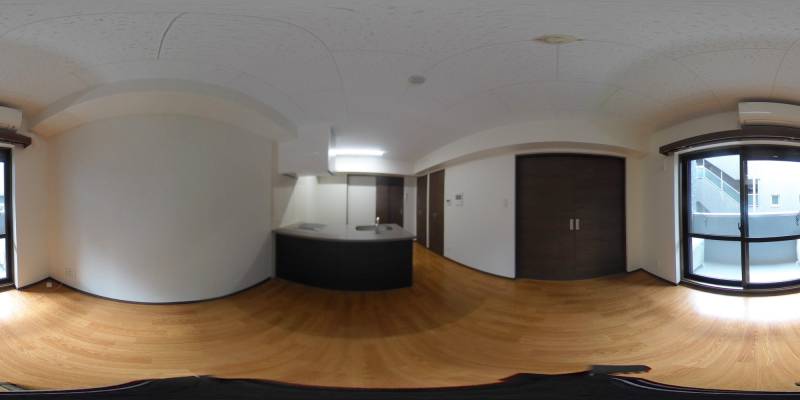 パノラマ画像リビング