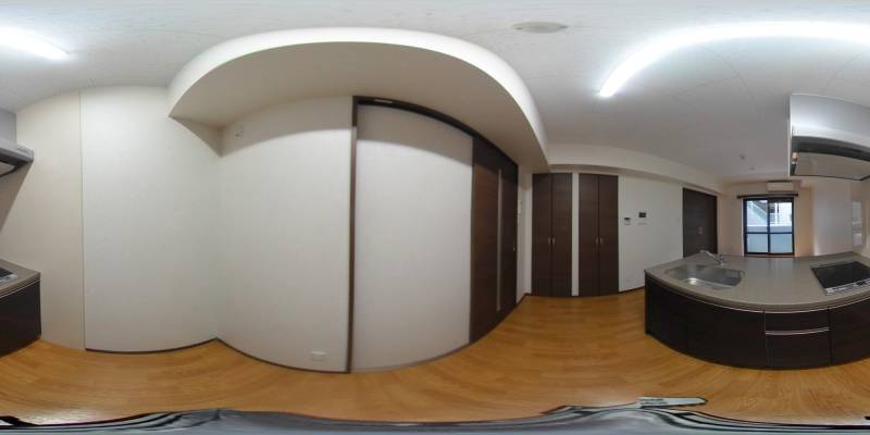 パノラマ画像キッチン