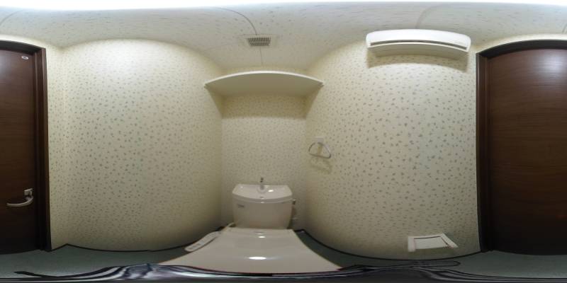 パノラマ画像トイレ