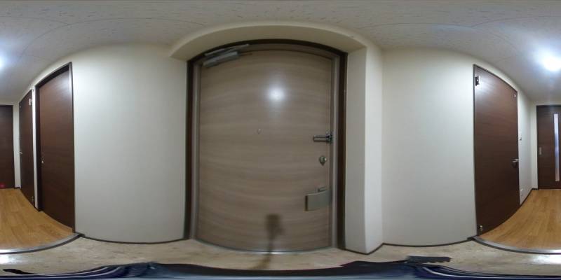 パノラマ画像玄関