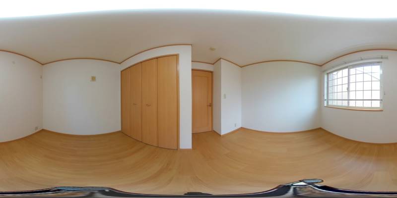 パノラマ画像洋室