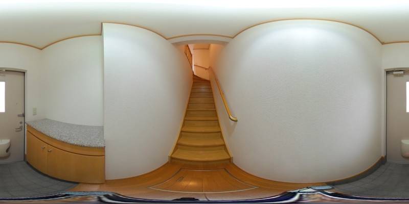パノラマ画像玄関