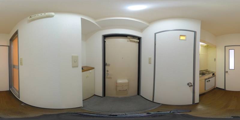 パノラマ画像玄関