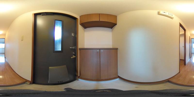 パノラマ画像玄関