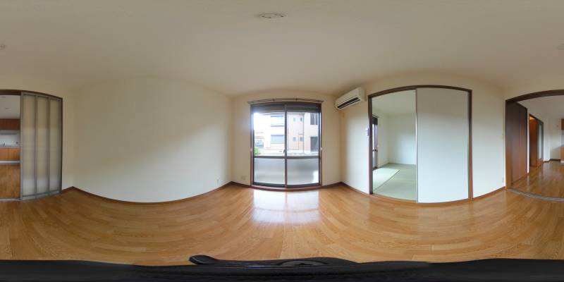 パノラマ画像洋室