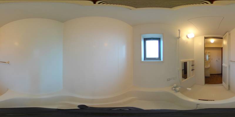 パノラマ画像バスルーム