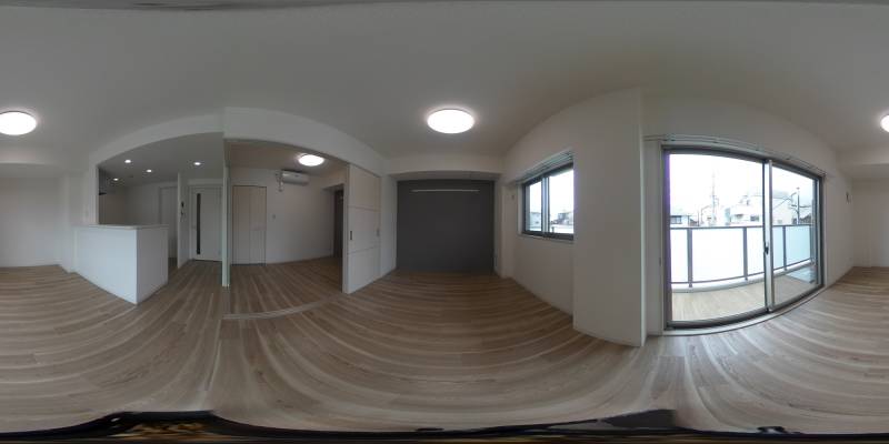 パノラマ画像リビング