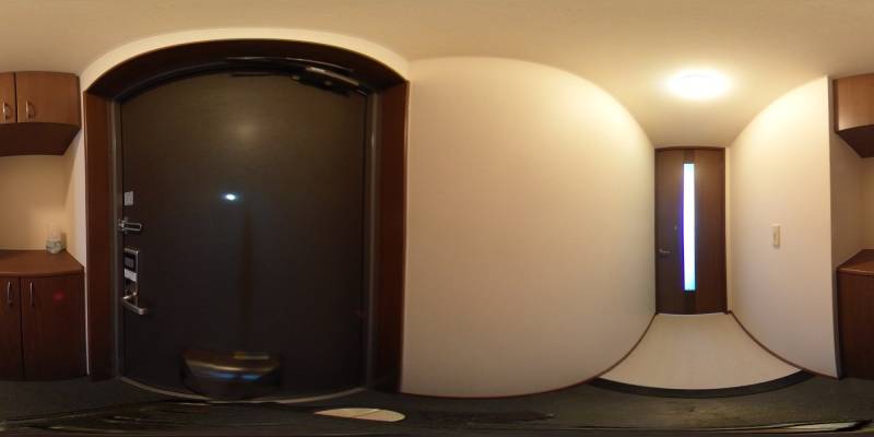 パノラマ画像玄関