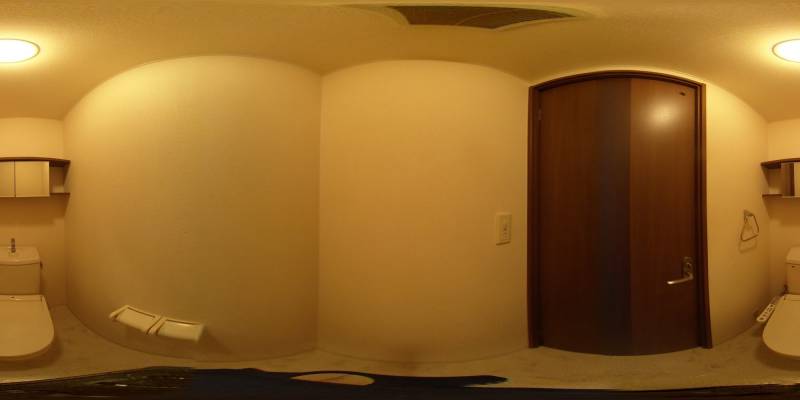 パノラマ画像トイレ