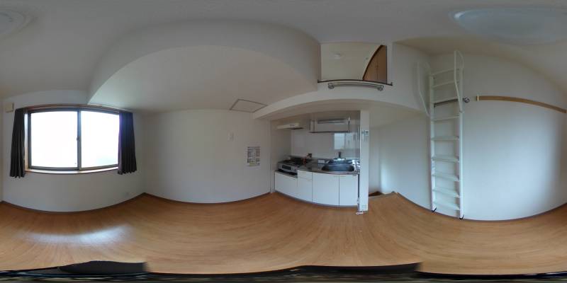 パノラマ画像洋室