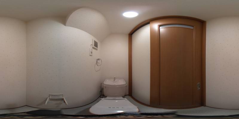 パノラマ画像トイレ