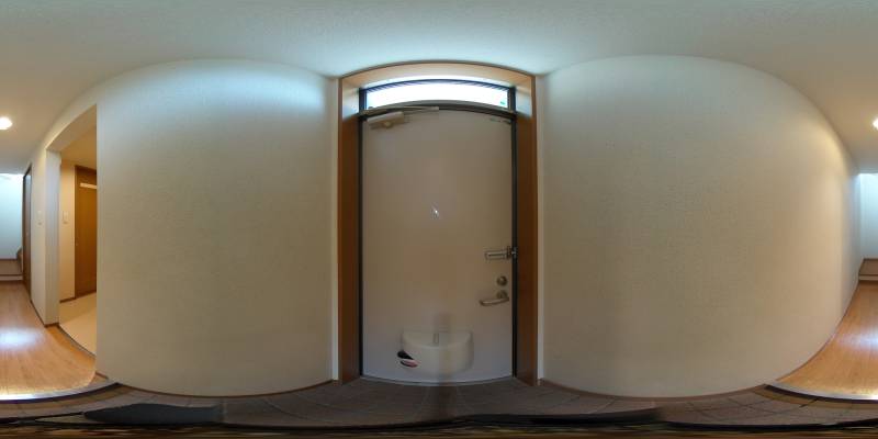 パノラマ画像玄関