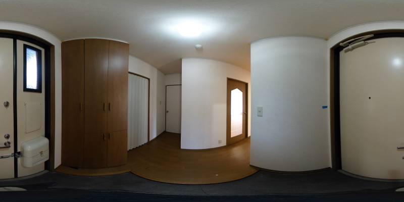 パノラマ画像玄関