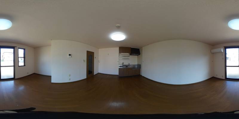 パノラマ画像リビング