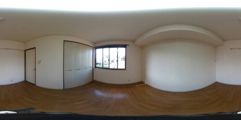 パノラマ画像洋室