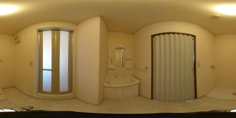パノラマ画像洗面所